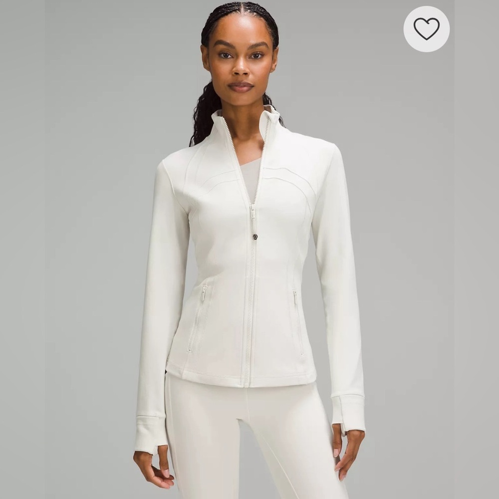 NWT Lululemon Define Jacket Luon in Bone Size 6 - Rare Sold Out Discontinued - Picture 2 of 15